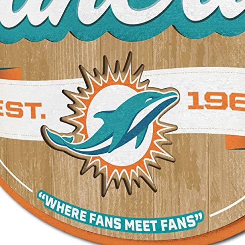 YouTheFan NFL Miami Dolphins FanCave Wall Art