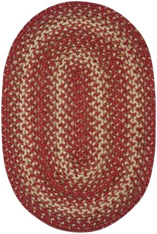 Homespice Apple Pie Jute Braided Placemats, Oval 13x19 Set of 4