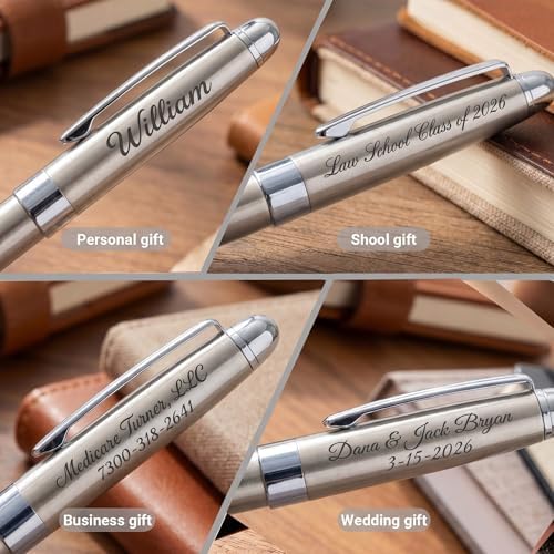 Personalized Business Pens - Custom Your Name or Message, Nice Gift pens