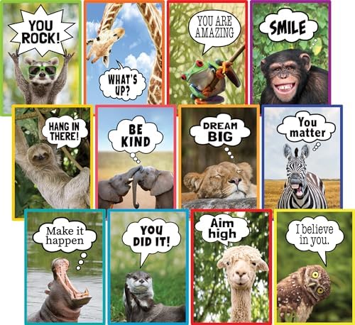 Teacher Created Resources Go Wild Animals Educational Poster Pack (TCR6824)
