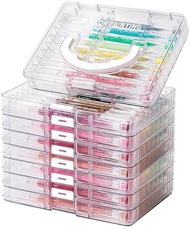 72 Advanced Colored Gel Pens Set, 0.6mm Fine Point for Black Paper & White Paper, Pens for Journaling, Adult Coloring Books, Bible, Drawing, Note Taking, Art & Journaling Supplies