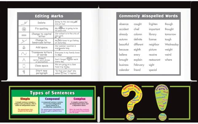 Really Good Stuff Author at Work 4-Pocket Student Folders - Set of 12