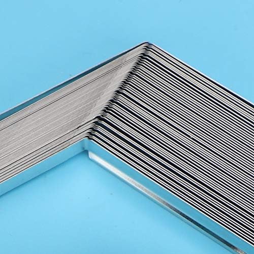Aramox 50pcs Paper Fasteners, Metal Binding Clamps for A4 Paper, 350 Sheets Capacity, Perfect for Office and School Use