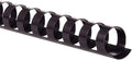 GBC Binding Spines/Spirals/Coils, 5/8" Diameter, 125 Sheet Capacity, CombBind, Black, 100 Pack (4000092)