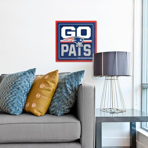 YouTheFan NFL New England Patriots Slogan Series 3D Wall Art