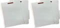 Amazon Basics Sturdy Pressboard Classification File Folders with Fasteners, Dividers, 2" Expansion for Documents Organization, 11.97 x 10.55 inch, Green, 20-Pack