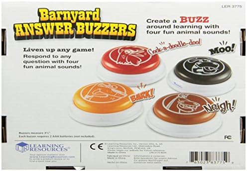 Learning Resources Barnyard Answer Buzzers
