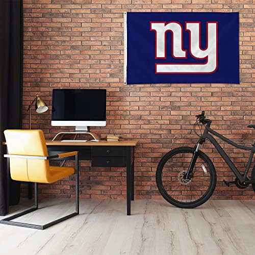 NFL Rico Industries Standard 3' x 5' Banner Flag Single Sided - Indoor or Outdoor - Home Décor