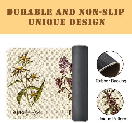 Kitchen Rugs and Mats,Washable Non-Slip Floor Mats Door Mat