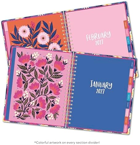 High Note 2027 Planner, 17-Month Hardcover Weekly & Monthly Planner: August 2026 – December 2027, 9" x 10", Jess Phoenix, with Goal & Project Planning Pages, Notes, Lists & Sticker Sheet