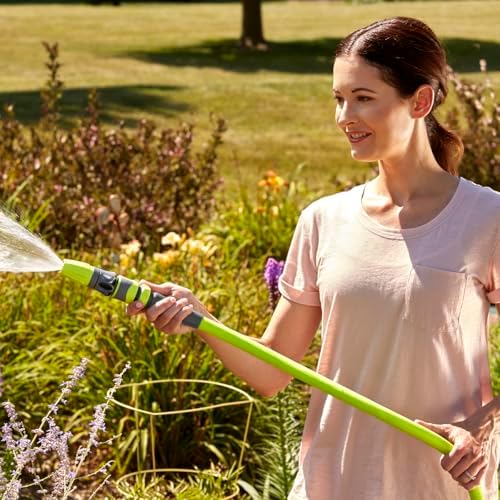 Flexzilla Garden Lead-in Hose 5/8 in. x 5 ft., Lightweight All-Weather Water Hose, Durable and Flexible, Leak-Free Connections