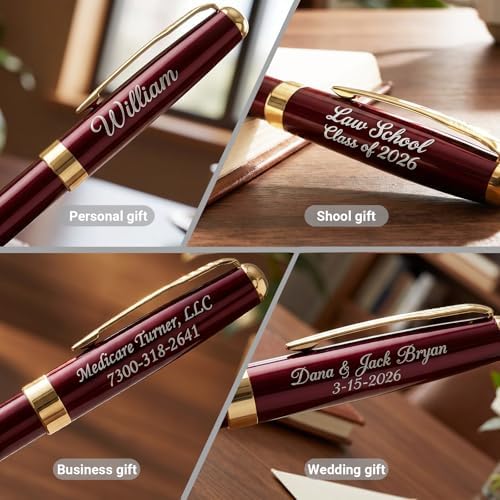 Personalized Office Gift Pens Writing Set - Custom Your Name or Message