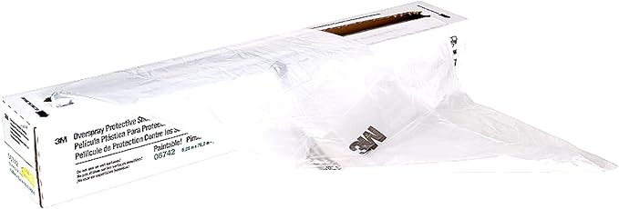 3M Overspray Protective Sheeting, 06742, 20 ft x 250 ft