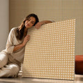 Soon Global Acoustic Wall Panels, Cane Lattice