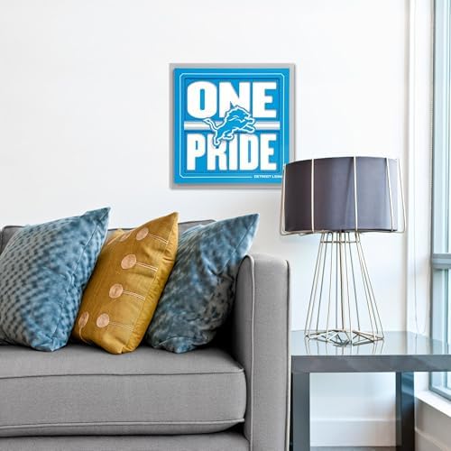 YouTheFan NFL Detroit Lions Slogan Series 3D Wall Art