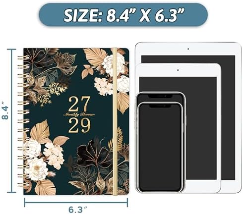 2027-2029 Monthly Planner/Calendar - 3 Year Monthly Planner 2027-2029