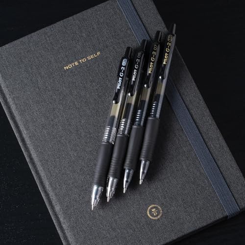 PILOT G2 Premium Gel Pens, Bold Point 1.0mm, Black Ink, 12-Pack