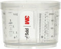 3M PPS 2.0 Spray Gun Cups, 26115, Mini, 6 Ounces, Furniture, 2 Pack | Use with Paint Gun and PPS 2.0 Lids and Liners to Paint Cars; House and More
