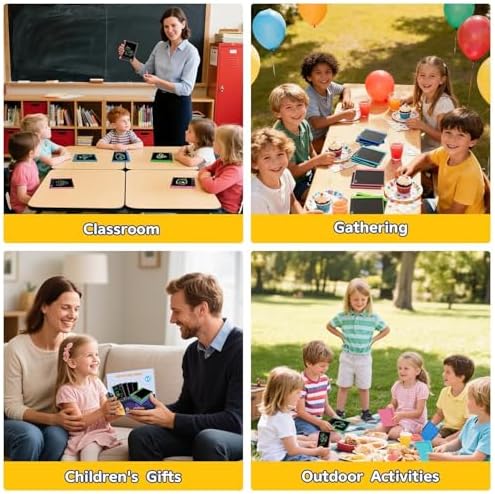 12 PCS Mini LCD Writing Tablet, 4.5 Inch Small Drawing Pad for Kids