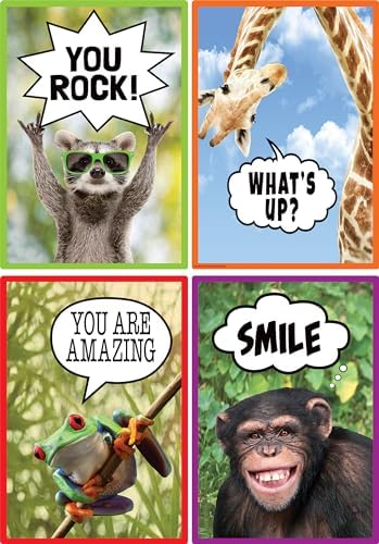 Teacher Created Resources Go Wild Animals Educational Poster Pack (TCR6824)