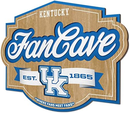 YouTheFan NCAA Officially-licensed FanCave 3D wall art - ready-to-hang, 3D multi-layered construction - floating wall mount design - Perfect fan gift