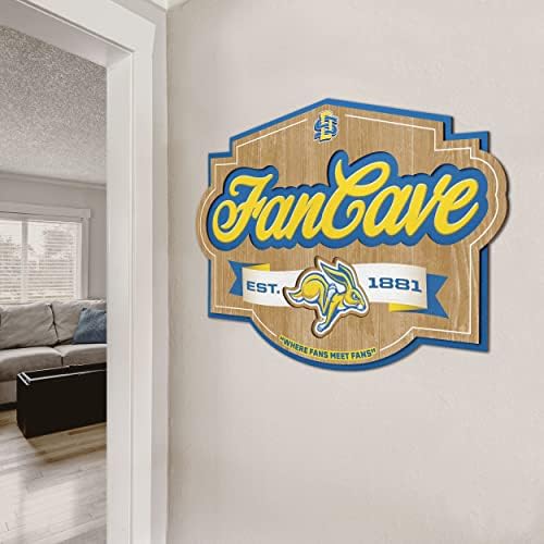 YouTheFan NCAA Officially-licensed FanCave 3D wall art - ready-to-hang, 3D multi-layered construction - floating wall mount design - Perfect fan gift