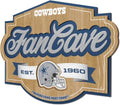 YouTheFan NFL Dallas Cowboys Fan Cave Sign, One Size (Pack of 6)
