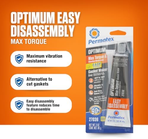 Permatex 27036 Optimum Grey Gasket Maker 3 oz