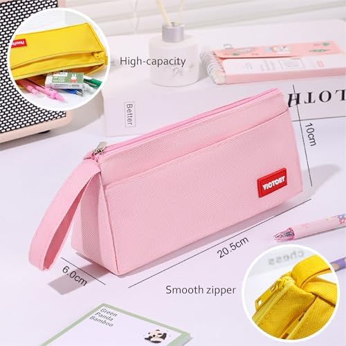 45PCS Morandi Color School Supplies Set with Notebook, Gel Ink Rollerball Pens, Pencil Cas, ID Badge Holder, fluorescent pens,Pencil, Erasers, Clip, tape measure, pen core