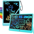 TEKFUN 15inch LCD Writing Tablet Teen Boy Girl Gifts Ideas, Easter Birthday Gifts for Kids, Drawing Board Educational Toys for 6 4 5 3 Year Old Boys, Homeschool and Office Message Memo Board