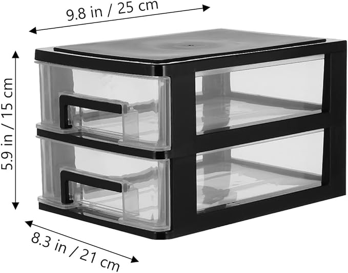 Cosmetic Organizer Mini Plastic Drawer Organizer Plastic Storage Drawers Storage Bins with Drawers Home Office Desktop Organizer Small Storage Drawer for Craft,Bathroom,Dorm,Desk