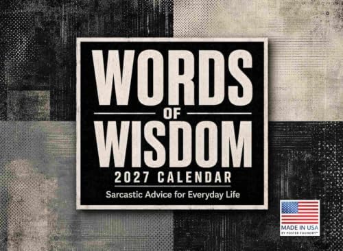 Words of Wisdom Calendar 2027
