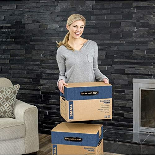 Bankers Box 15-Pack Medium Prime HD Moving Boxes with Reinforced Handles