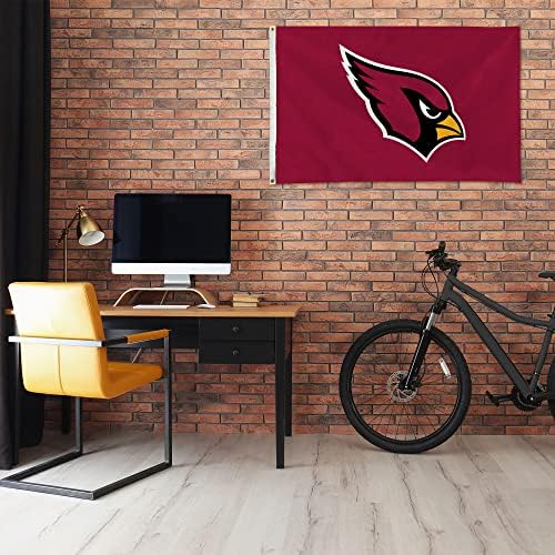 NFL Rico Industries Standard 3' x 5' Banner Flag Single Sided - Indoor or Outdoor - Home Décor
