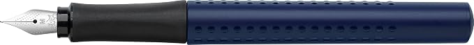 Faber-Castell Grip 2011 Fountain Pen - Medium Nib, Classic Blue
