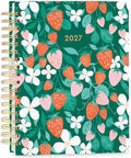 High Note 2027 Planner, 17-Month Weekly & Monthly Hardcover Planner: August 2026 to December 2027, 9" x 10", Fruits with Notes, Lists & Reference Pages + Sticker Sheet