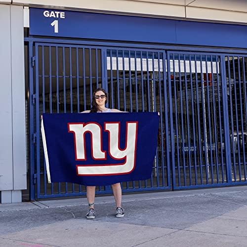 NFL Rico Industries Standard 3' x 5' Banner Flag Single Sided - Indoor or Outdoor - Home Décor