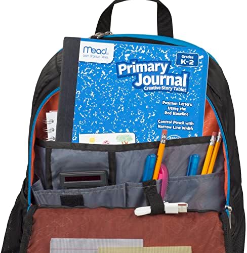 Mead Primary Journal Creative Story Tablet Composition Notebook, 7.5" x 9.75", Grades K-2, 100 Sheets, Blue (09554) (Pack of 12)
