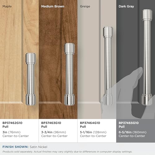 Amerock 6-5/16" Faircrest Satin Nickel Drawer Pull