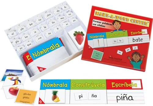 Really Good Stuff Make-A-Word Center, Syllable Practice