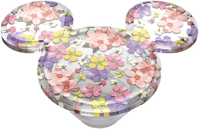 PopSockets Adhesive Phone Grip, Holder- Cascading Flower | Secure Comfortable Hold, Anti-Drop, Kickstand, Disney, Mickey Mouse, Minnie, Girly, Women