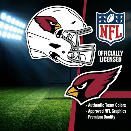 NFL Logo & Helmet 2 Pack Yard Sign Set
