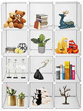 Bookshelves Storage Organizer Shelf Cube Shelves 12 Cubby Storage Organizer DIY Closet Organizers & Storage Shelves for Bedroom Closet Shelves for Clothing Storage Book Shelf Toy Organizers & Storage