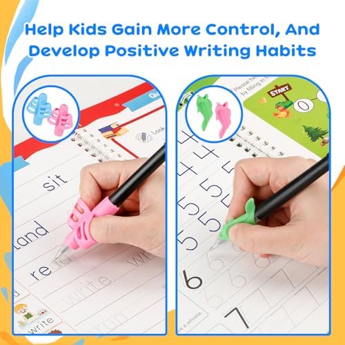 Magic Grooved Writing Practice for Kids Ages 3-5 5-8, Grooved Writing Books