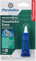 Permatex 29000 Penetrating Grade Threadlocker Green, 6 ml