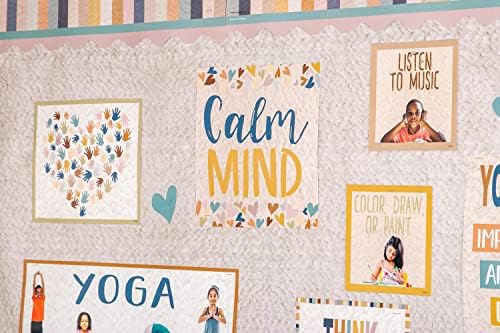Teacher Created Resources Everyone is Welcome Calming Corner Bulletin Board (TCR7118) Large (Pack of 2)