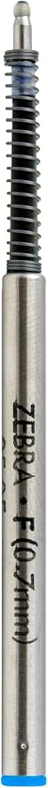 Zebra Pen Ballpoint Refill, Fits F-301, F-402, F-701, Blue, 0.7mm, 2-Pack