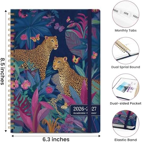 ZOTIA Planner 2026-2027 Jul 2026-Jun 2027 Academic Monthly & Weekly Planner