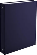 3 Ring Binder, A4 Fabric Cover Round Ring Durable Binder for 3-Hole Letter Size Paper, Decorative Organizer Holds 200 Sheets Letter Size 8.5'' x 11'' Paper, for Office Home