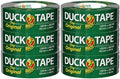 The Original Duck Tape Brand Duct Tape 6-pack 1.88 Inch x 45 Yard, 270 Total Yards, Silver (1153759)